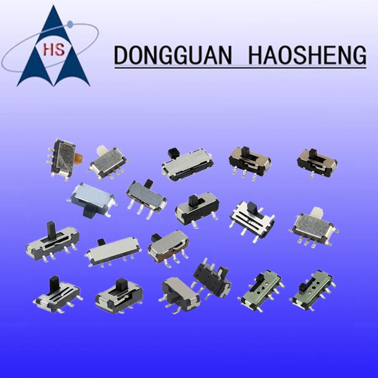 智能万轴直播自拍杆用拨动开关SS/SK22F02贴片小微型耐温MSK/MSS