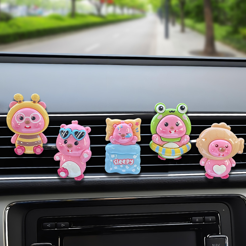 Cute Beaver Car Fragrance Cartoon Vent
