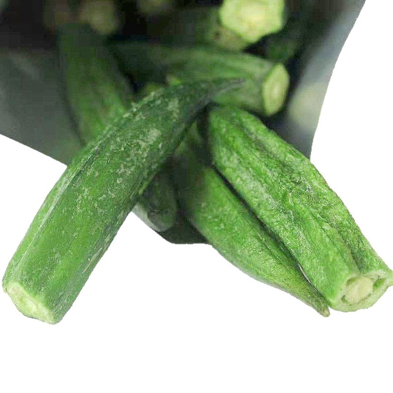 新货秋葵干即食果蔬脆脱水蔬菜营养儿童孕妇网红小吃解馋零食批发|undefined