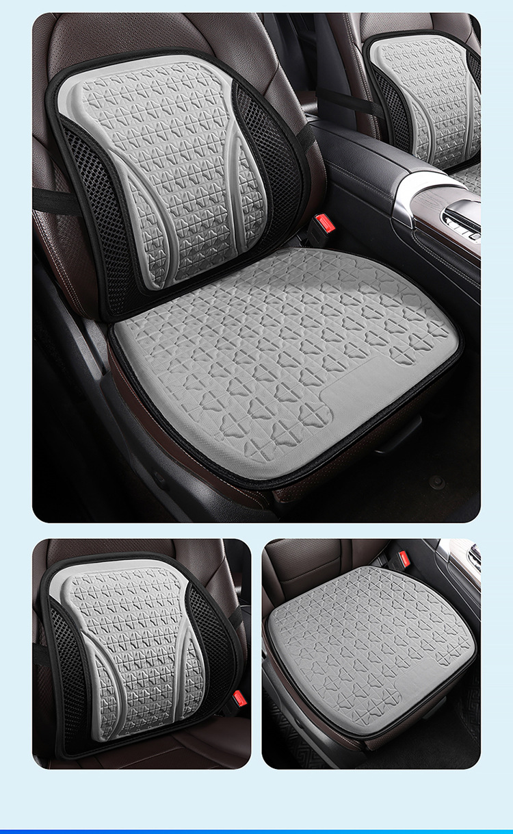 Business Gel Waist Seat Cushion Summer Office Backrest Square Cushion Ice Cushion Universal Wire Waist Silicone Cushion