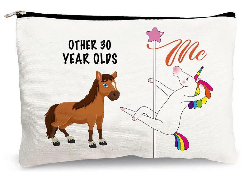 Amazon deseo popular cremallera lápiz caso logo poliéster algodón sublimación bolso cosmético de la moneda del bolso de las mujeres