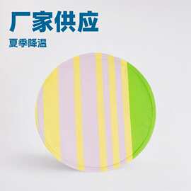 厂家生产 圆形方形异型凝胶冰垫凝胶海绵冰垫环保反复使用印LOGO