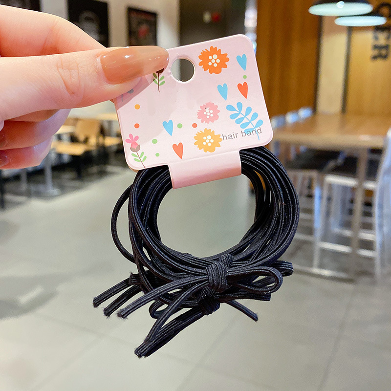 1 #6 piezas planas negras