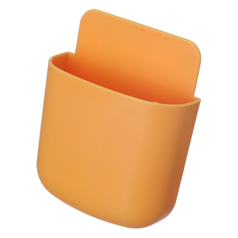 Caja de almacenamiento para control remoto montada en pared sin perforar