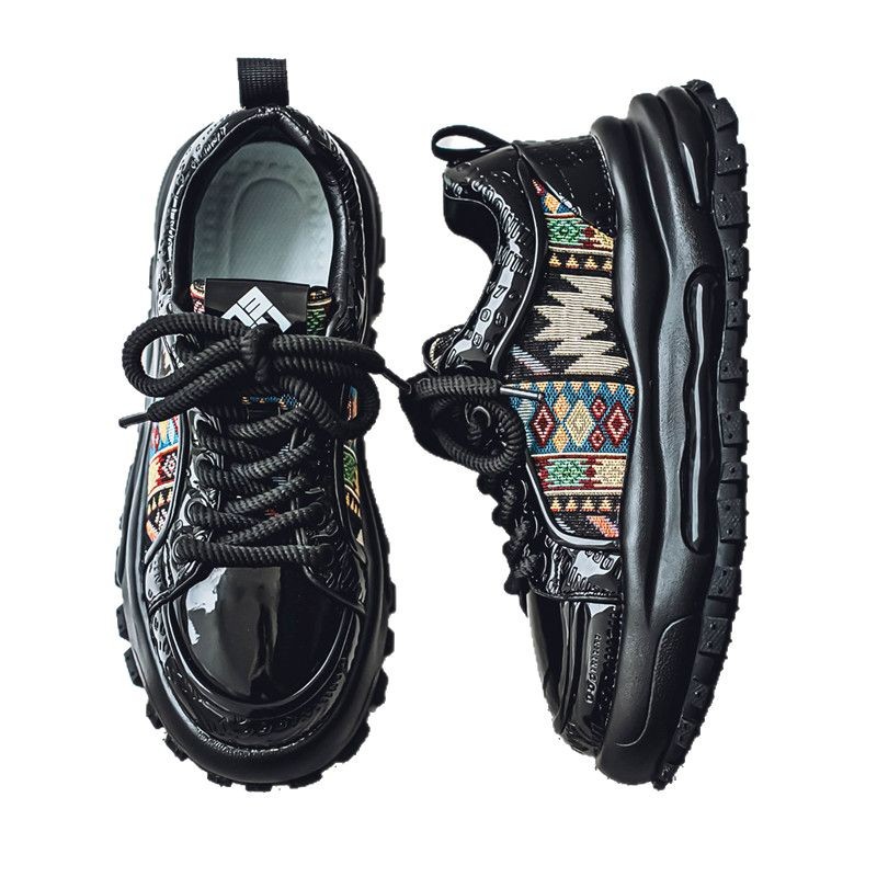 Zapatos de hombre 2025 nuevas cuatro temporadas de moda transpirable zapatos deportivos de moda casuales zapatos deportivos casuales para aumentar la altura de los estudiantes