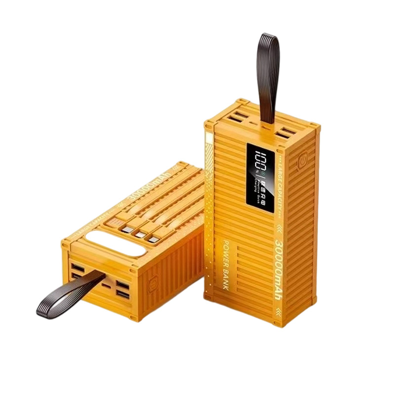 Fabricantes de suministro de viento industrial con cuatro líneas de pantalla digital inteligente al aire libre tesoro de carga portátil 22.5w de carga rápida bidireccional