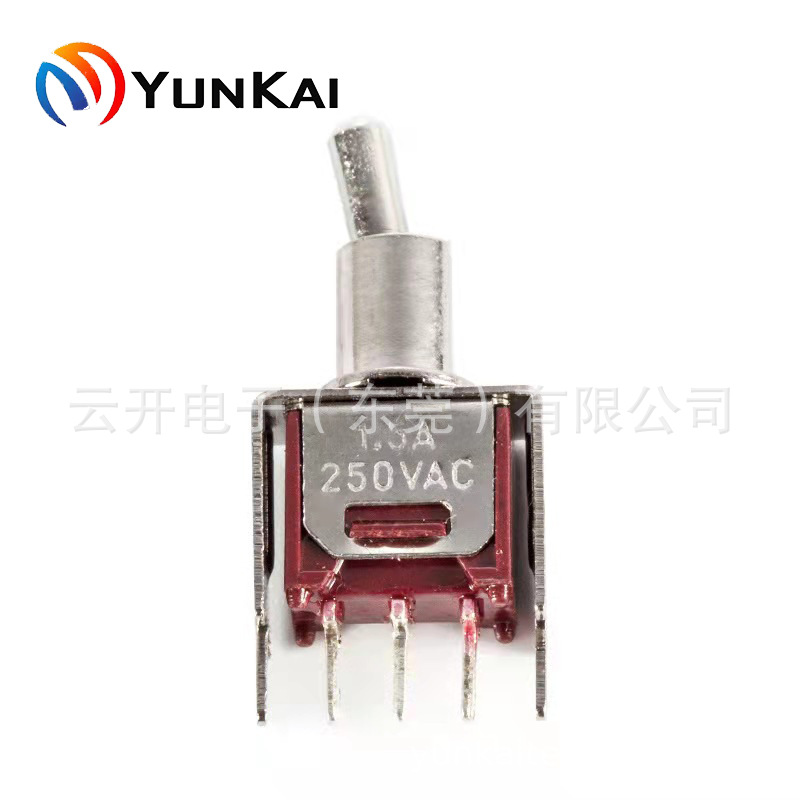 MTS-102-2C2T 两档三档 摇臂开关 摇头开关 拨动开关 钮子开关