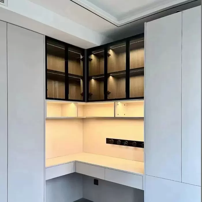 宁波全屋定制进口新西兰松木整屋衣柜橱柜源头工厂