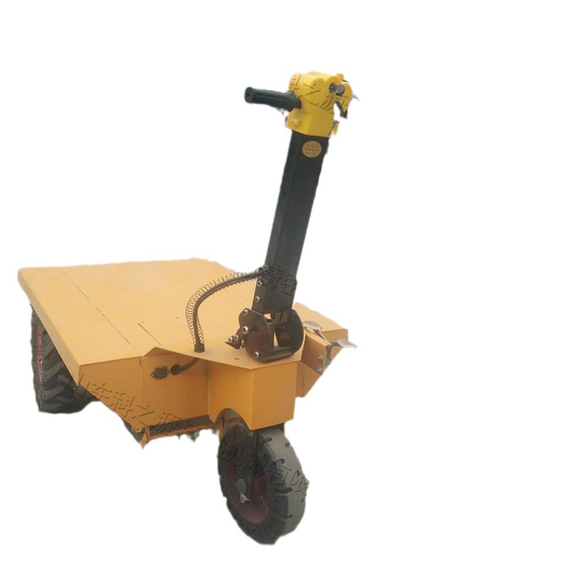 建筑工地三轮搬运拉砖车 电动平板手推车 工厂楼道电梯搬运车