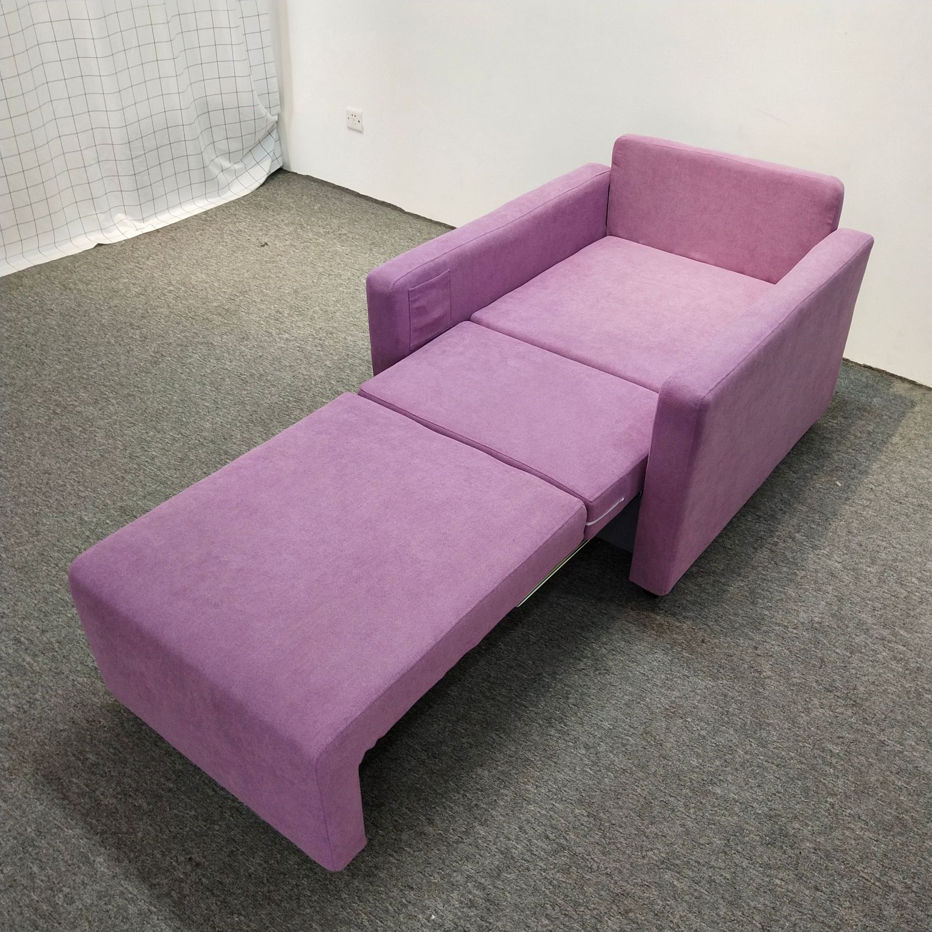 Sofá cama de una sola persona plegable pequeño estudio de la oficina almuerzo sofá silla multifunción sofá cama