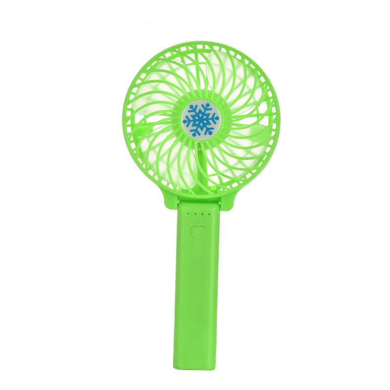 Ventilador plegable portátil transfronterizo de larga duración al aire libre portátil USB cargar silencioso pequeño ventilador portátil al por mayor