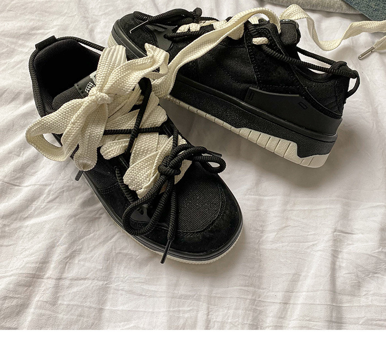 Title 4, Chaussures décontractées en toile pour femmes a...