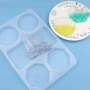 圆形硅胶水晶滴胶模具