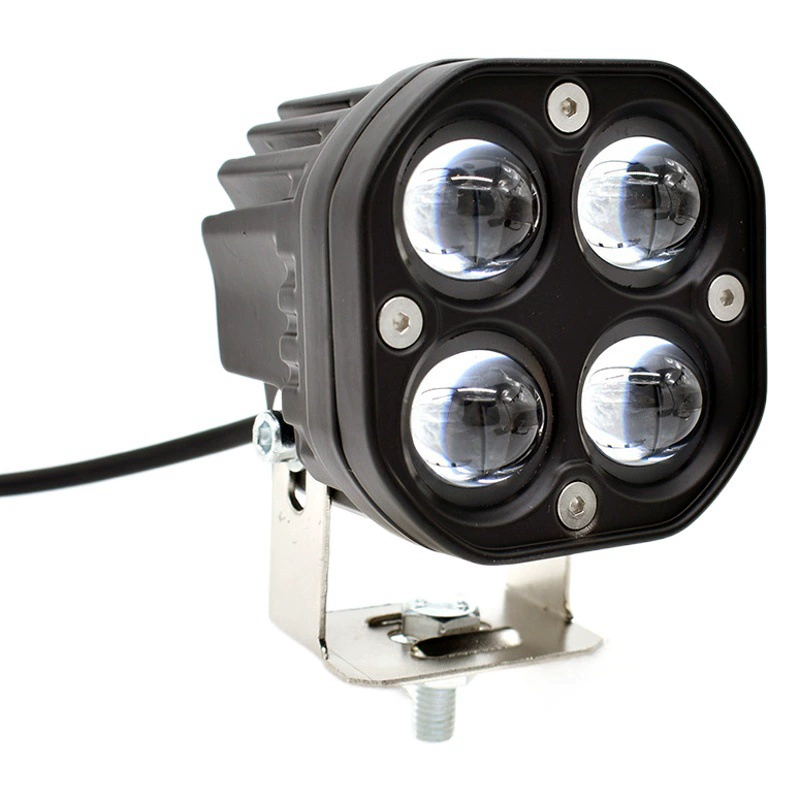Прямые поставки с завода новый четырехлистный клеверный прожектор рабочий свет квадратный 4*4 прожектор двухцветный автомобильный мотоцикл светодиодный свет