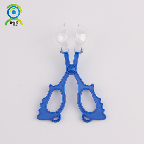 Factory Direct Children's Bug Catcher Outdoor Teaching Aids Butterfly Spider Insect Trap Tongs Scissors