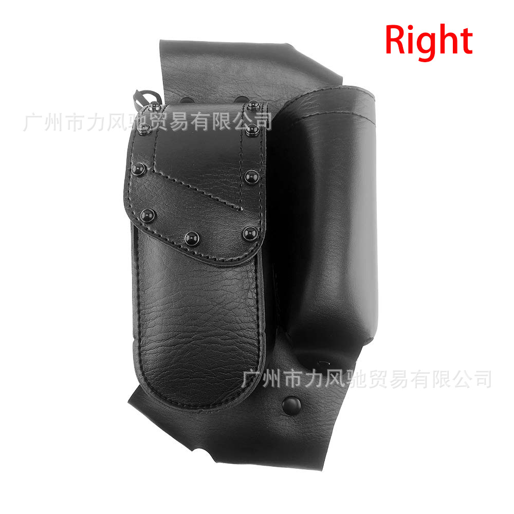 Es adecuado para la modificación de la motocicleta Harley, bolsa de hervidor de agua, bolsa lateral, bolsa lateral, bolsa de caballo, bolsa lateral.