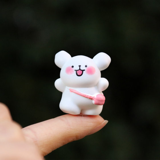 Happy Series Line Puppy Handmade Blind Bag Small Toy Micro Landscape Desktop Decoration Creative Birthday Gift