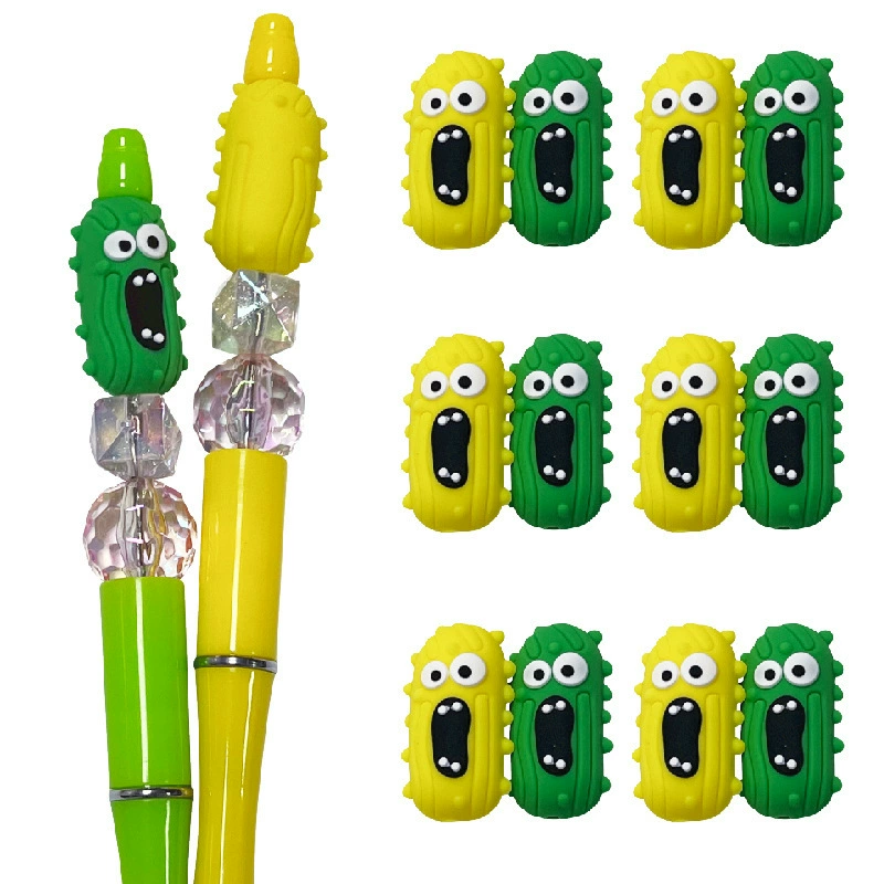 Food silicone, beaded bracelet, brush, keychain, beads, decorations, new collection, handmade