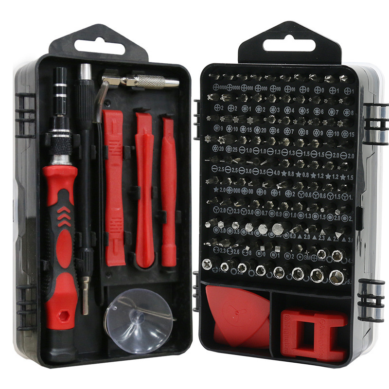 115 screwdriver set High version (red and black)