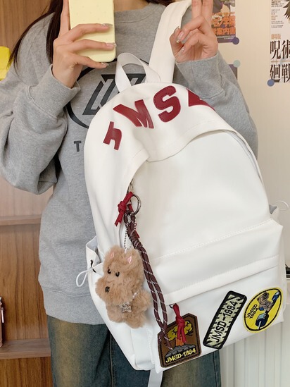 书包高颜值ins森系潮酷欧美风双肩包小学生男女书包大容量背包|undefined