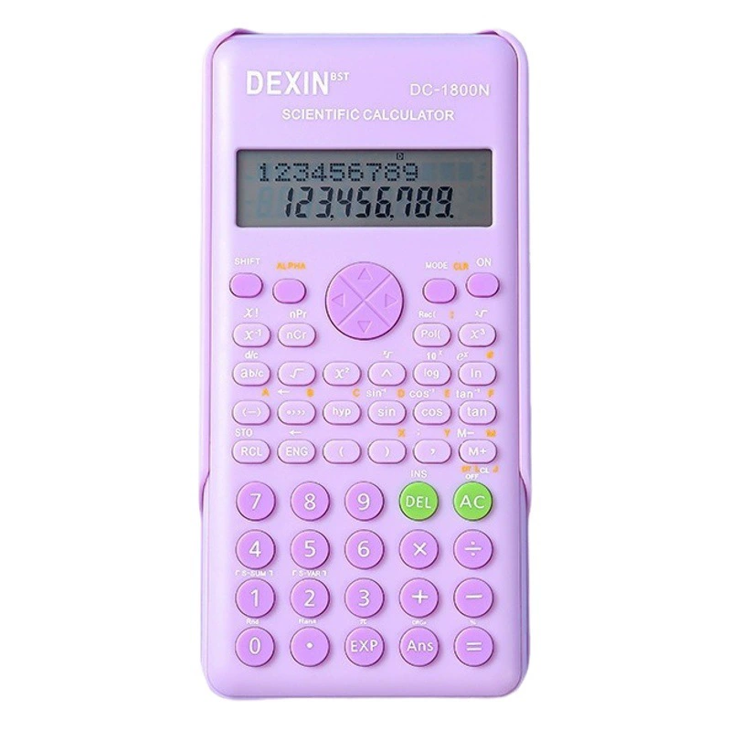 Специальный калькулятор для студенческого экзамена, милый высококлассный компьютерный многофункциональный научный калькулятор с большим экраном