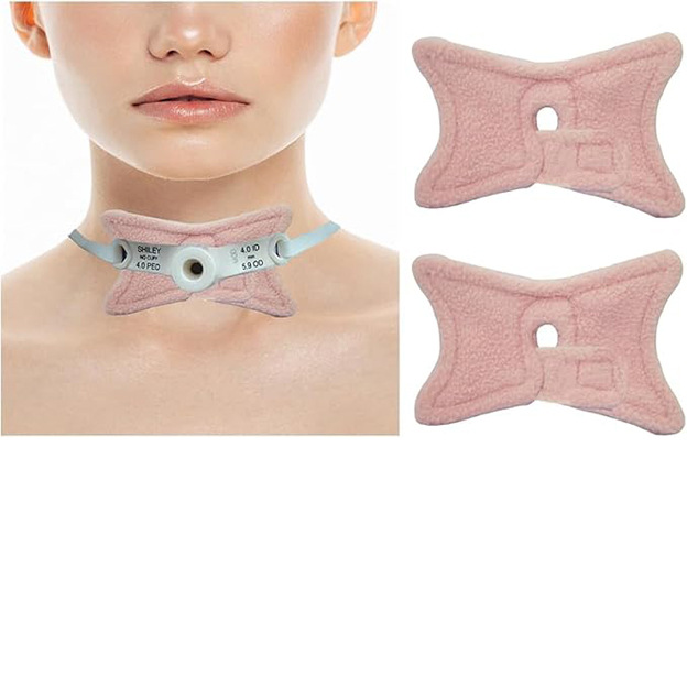 可重复使用的气管套造口术套管支架垫气管造口术气管医疗辅助用品