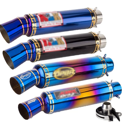 Motorcycle modified exhaust pipe RAIDER150 Sonic Exicter155 Southeast Asia curved beam car exhaust pipe