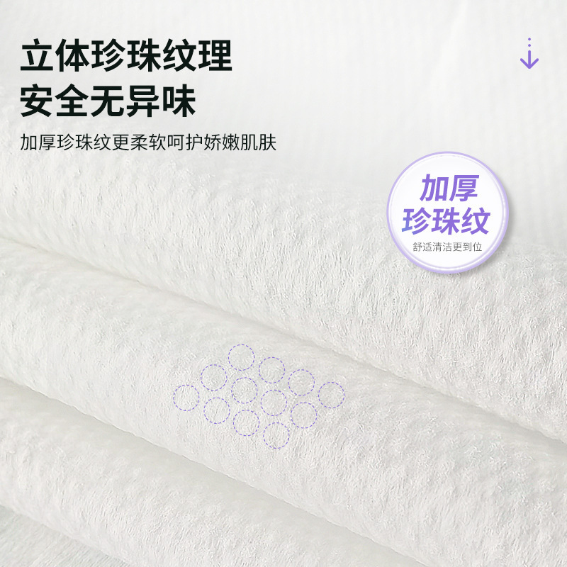 Disposable Cotton Soft Towel with Three-Dimensional Pearl Texture for Delicate Skin, Enlarged and Thickened Plant Fiber Bath Towel