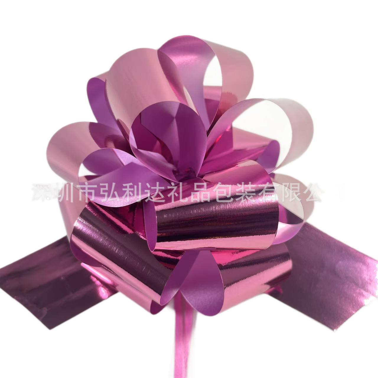 Amazon venta caliente esférica gran flor flor de coche gran caja de regalo decoración de cinta de color flor puede personalizar tamaño de impresión