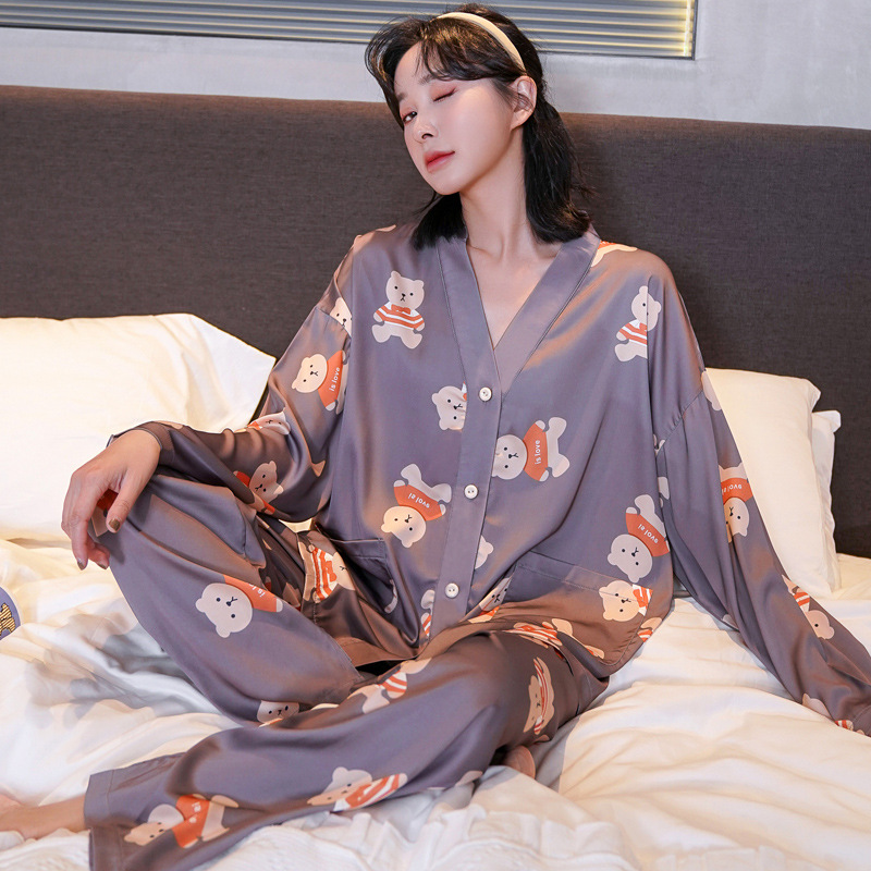 LEV3403 연보라색 귀여운 곰소녀