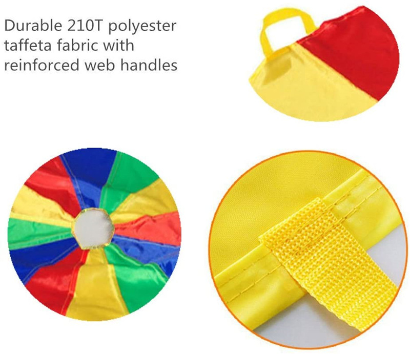 幼儿园彩虹伞教具早教游戏降落伞户外亲子锻炼儿童感统训练器材