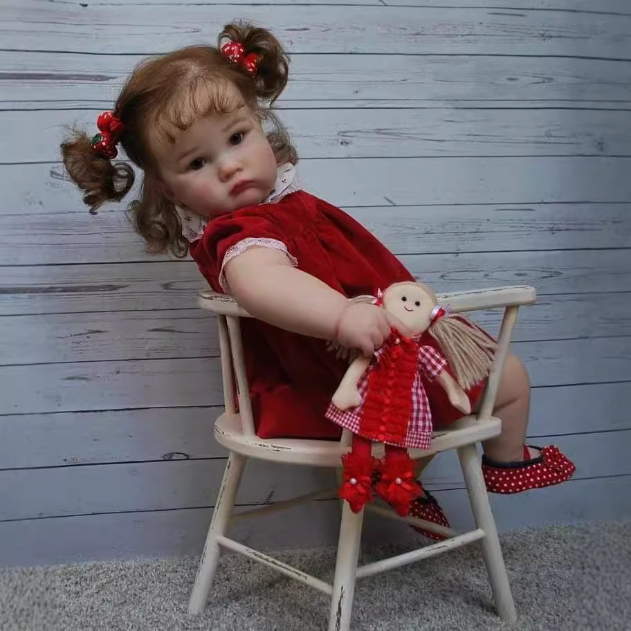 NPK genuino de 60 cm simulación de niña bebé Charlotte muñeca renacida en el extranjero almacén de una venta
