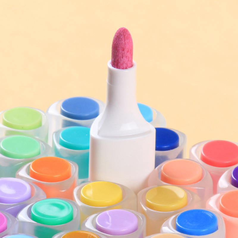 Niños marcador de acrílico impermeable color opaco dibujado a mano Diy Gok lápiz 48 colores lavable lápiz de pintura de acrílico