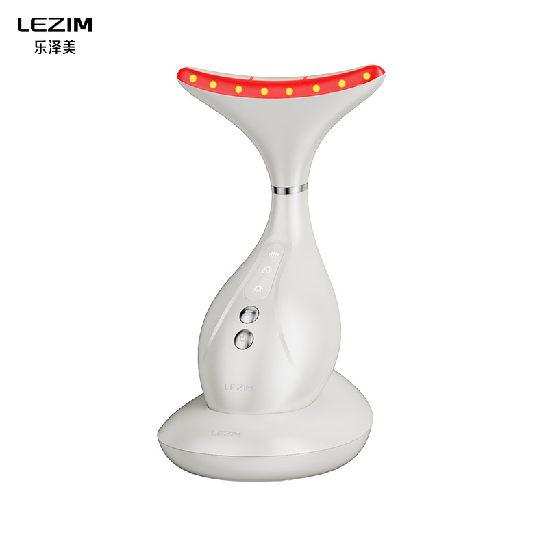 美顔器 EMS 微電流ネックマッサージャー 七色美肌器 美容器 美白微電流美白|undefined