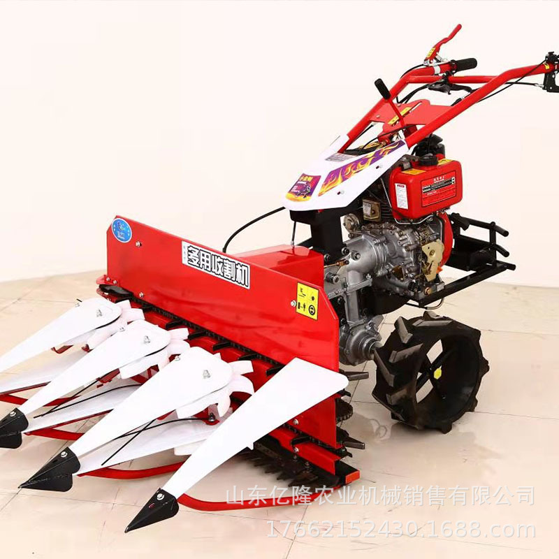 河北艾草苜蓿割晒机 高粱芦苇收割机 辣椒黄豆割倒机