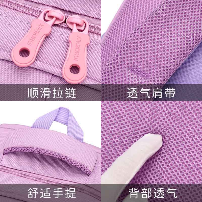 Nuevo pescado natural mochila escolar para niños de grado 1 - 3 - 6 estilo británico mochila escolar para niñas ligera