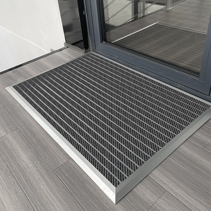 Advanced Household Aluminum Alloy Entrance Door Dust-proof Floor Mat Door Wear-resistant Floor Mat Door Carpet Door Non-slip Door Mat