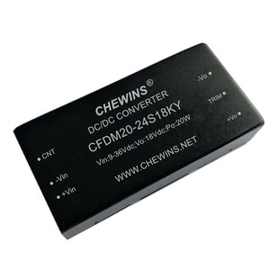 Cfdm20-24S24Ky Mining Dcdc Power Module 9-36V Input 24V to 24V Optocoupler Protection 20W
