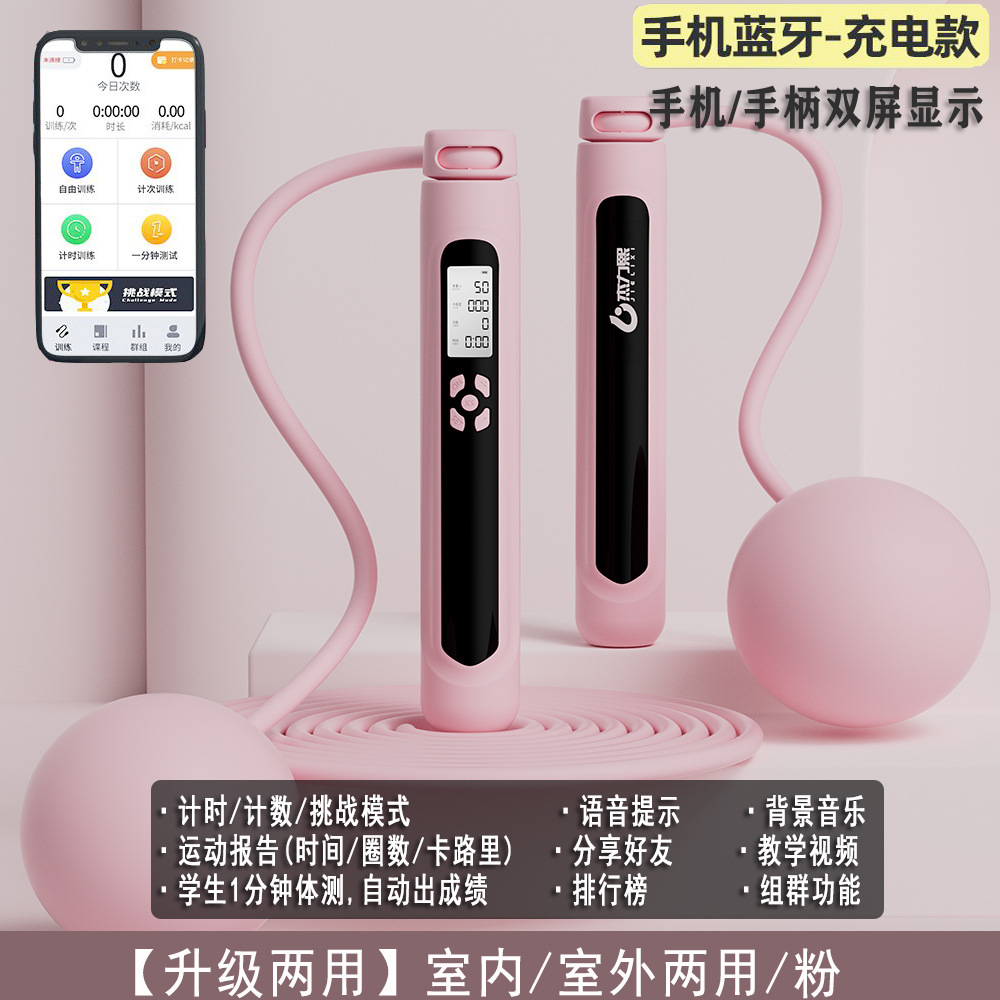 핑크(손잡이+큰 공+와이어로프)