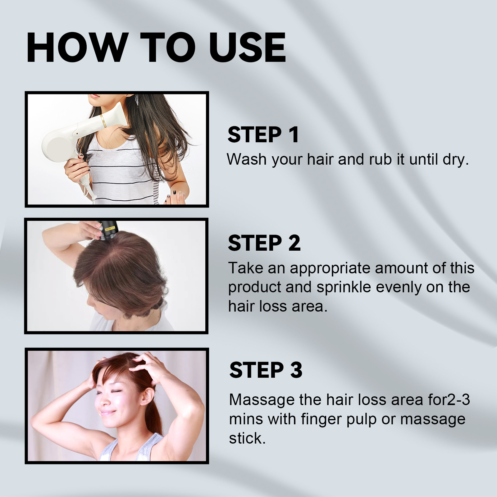 EELHOE Car Strong, Anti Breaking, Moisturizing and Nutritious Growth Black Ginger Hair_voghion.com