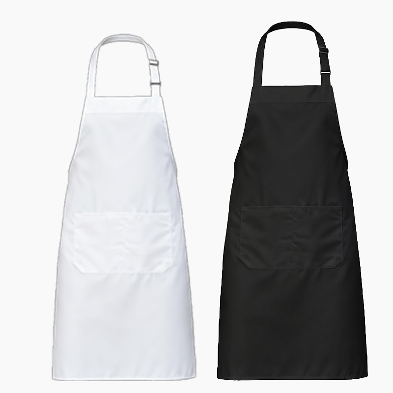 Nuevo delantal impermeable de comercio exterior transfronterizo para dibujar logotipo de impresión correa ajustable cocina delantal de comedor image 12