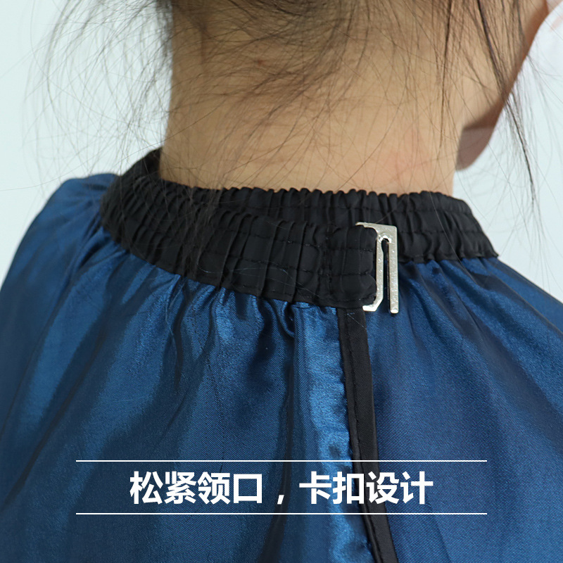 Amazon Hair Salon Family Perspective Tela para ampliar Peluquería Tela para peluquería Estilista Corte de cabello Cepillo de tinte Delantal