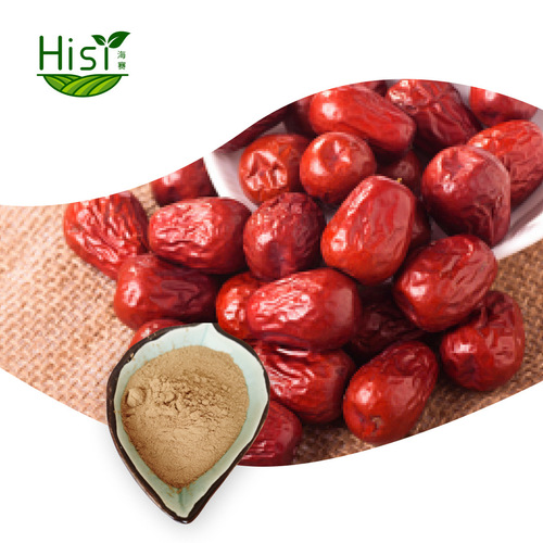 2024 Factory High-Quality, Good Price Beverage-Grade Aroma-Intense Jujube Extract Yellowish-Brown Powder Easily Soluble