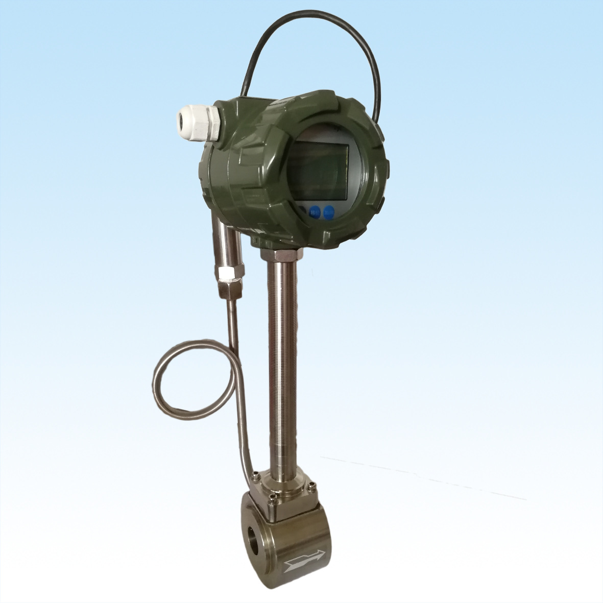 厂家直销 YLUGB智能涡街流量计 气体流量计 蒸汽流量计空气流量计