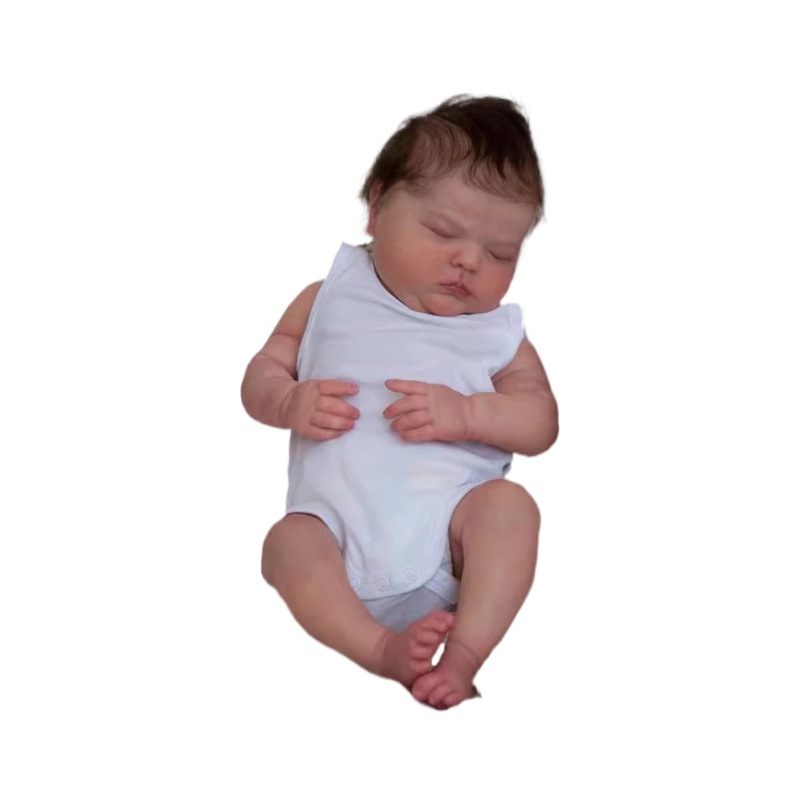 19 pulgadas Tessa Dormido simulación bebé renacido muñeca transfronteriza e-commerce nicho suministro de una sola pieza de entrega