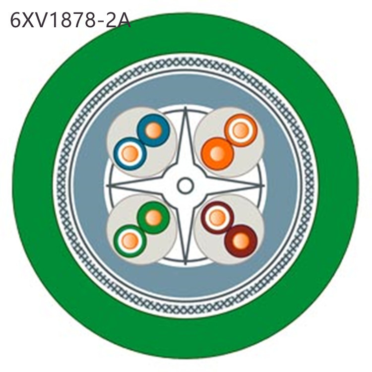 6XV1840-2AH10 Siemens Industrial Ethernet FC TP Standard Cable GP2x2 4 Core Shielded