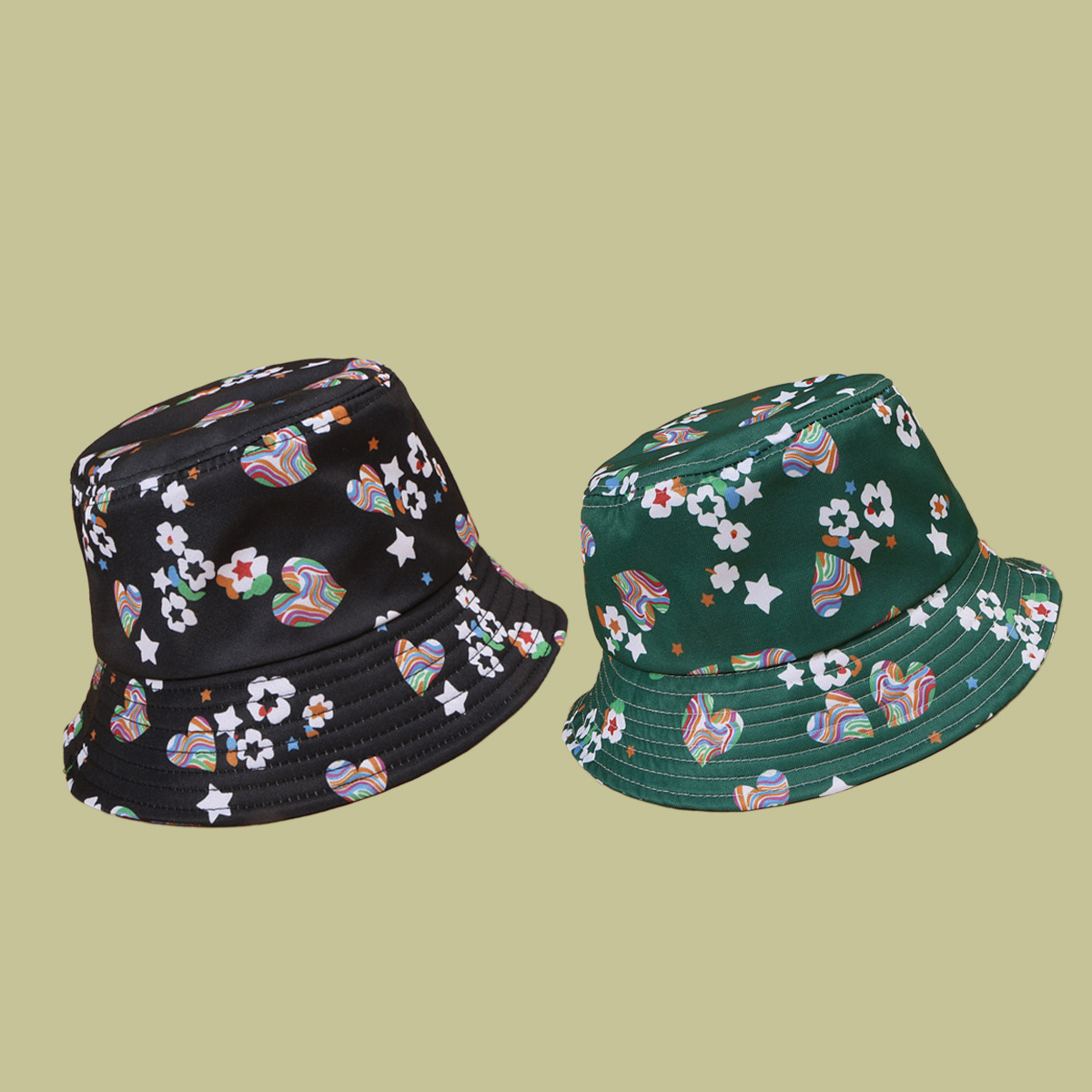 love flower fisherman hat NSTQ55470