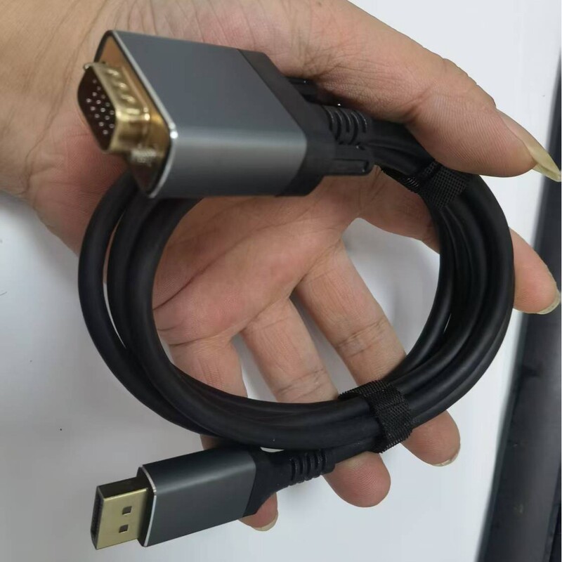 DP - VGA 1.8m ケーブル dp - vga オス - オス コンピュータ グラフィックス カード大型 DP ディスプレイ アダプタ|undefined