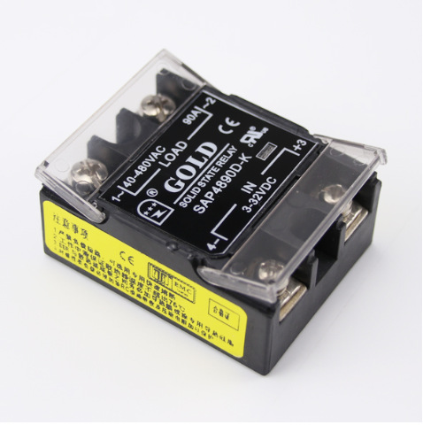 江苏固特GOLD  SAP4880D-K  安全翻盖式交流固态继电器80A