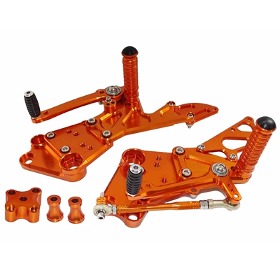 Suitable for Ktm Duke Motorcycle pedals - orange